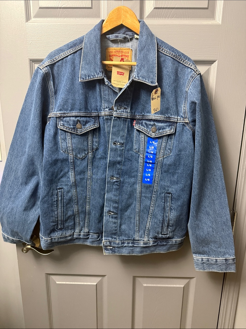 Levi's Blue Denim Trucker Jacket